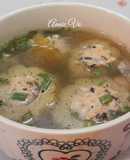 Canh khổ qua nhồi giò sống