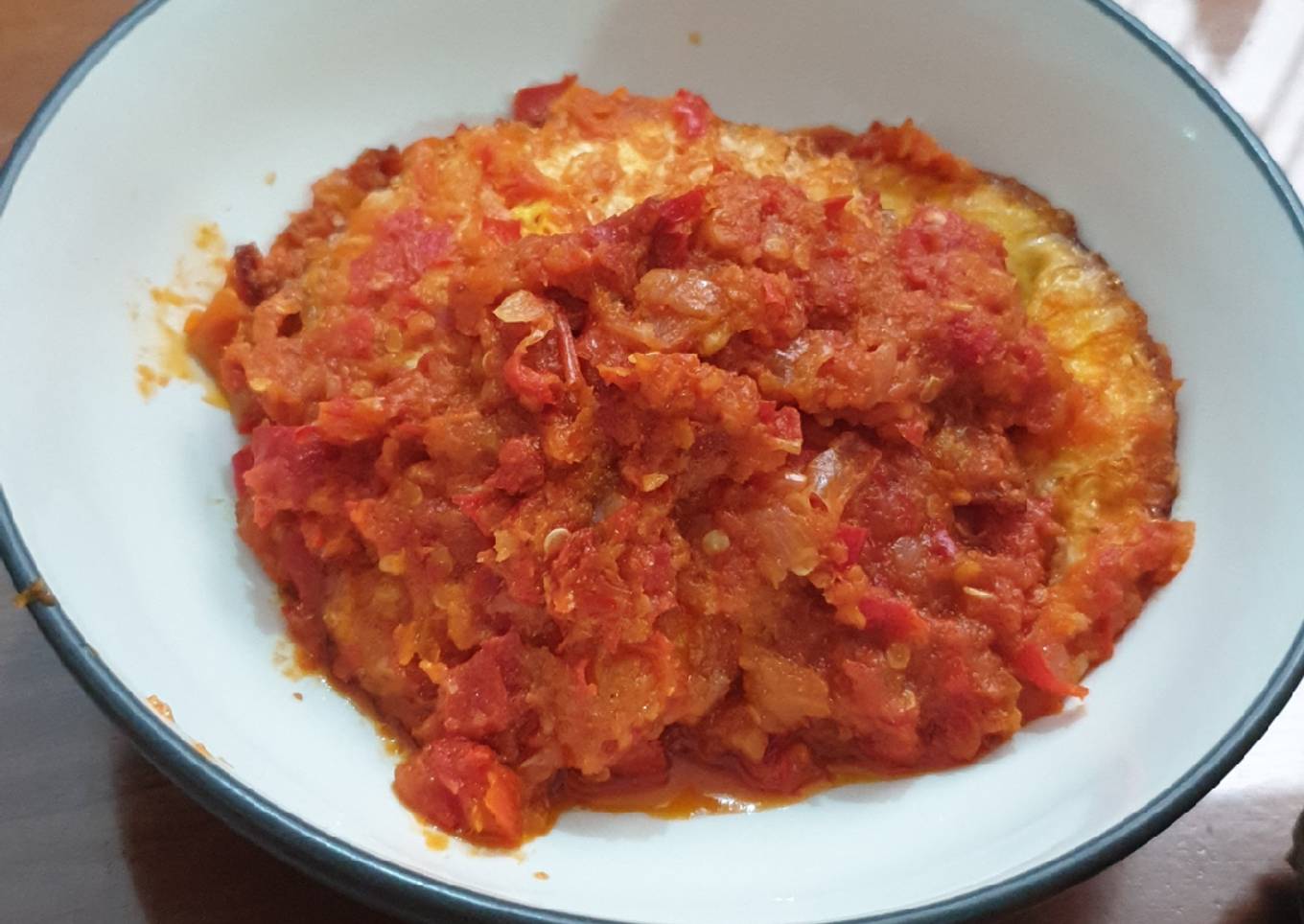 Balado telur simple