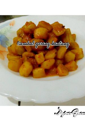 Foto resep Sambal goreng kentang