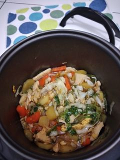 Foto resep Tumis Sayur Rice Cooker