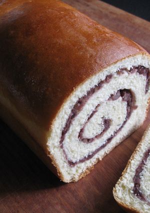 A picture of Sweet Azuki Swirl Loaf.