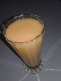 صورة لوصفة عصير الشمام والموز 😋😋