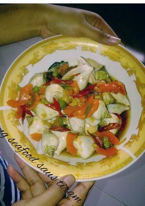 Foto resep Gonggong seafood saus tiram