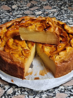 Una foto de Tarta de manzana