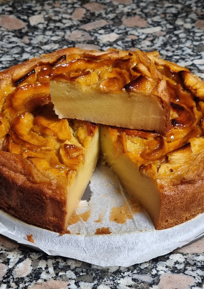 Una foto de Tarta de manzana