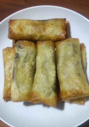 Foto resep Chocolate Banana Spring Rolls (PisCok)