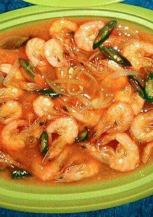 Foto resep Udang Saus Asam pedas