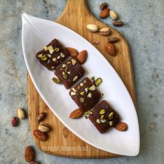 A picture of Healthy Wheat Burfi.