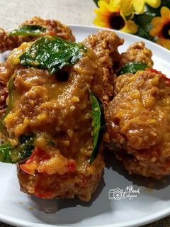 Foto resep Ayam Goreng Telur Asin