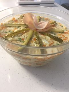 O poză a rețetei Salată de boeuf.