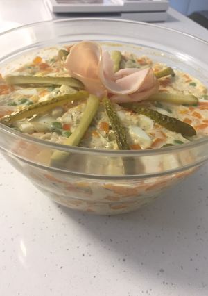 O poză a rețetei Salată de boeuf.