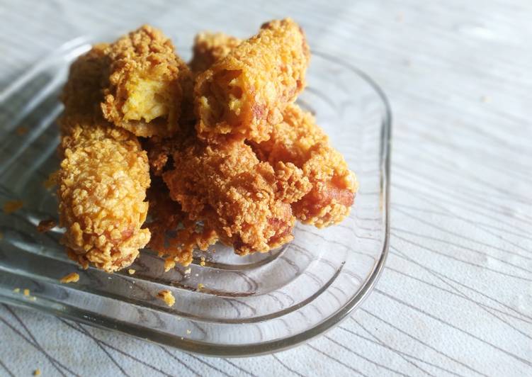 11 Resep: Nugget wortel keju corn flakes Anti Ribet!