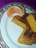 TORTA AVENA & MANDARINA sin AZÚCAR