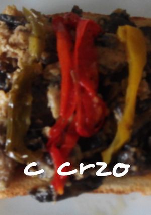 Foto principal de Tosta de revuelto de setas