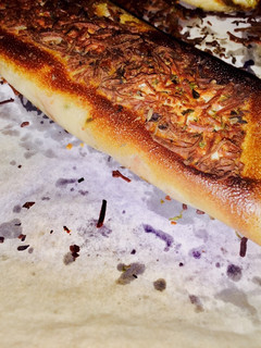 Una foto de Flautin de brick con bacon bechamel pavo y queso