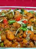 Spicy Chicken with Capsicum and Green Peas