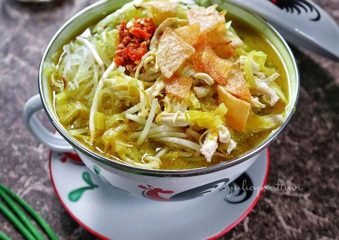 Soto Ayam Kuah Kuning - cookandrecipe.com