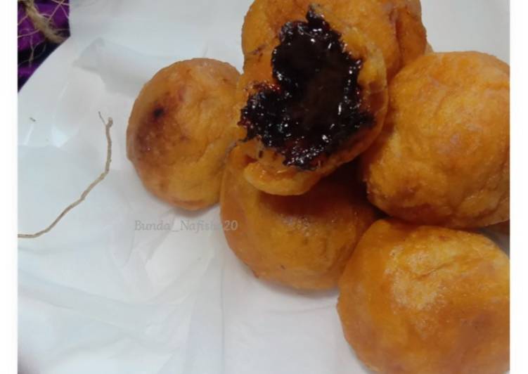 Bola Ubi Isi Coklat