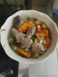 Foto resep Sup Ayam Kampung praktis A la ku