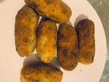 Croquetas de pollo y champiñones