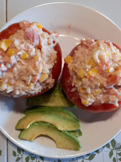 Una foto de Tomates rellenos