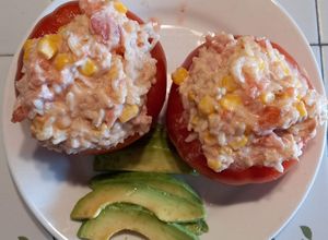 Una foto de Tomates rellenos