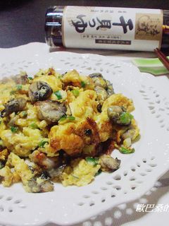 鮮蚵蔥花炒蛋 的食譜成品照片