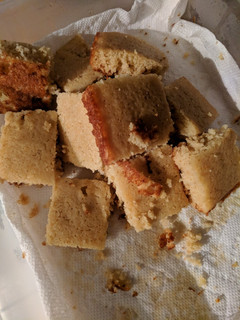A picture of Honey Almond Corn Bread.