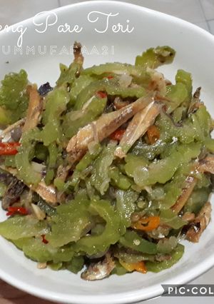 Foto resep 47. Oseng Pare Teri Jengki