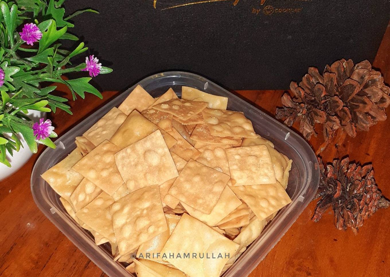 Kripik Kulit Pangsit