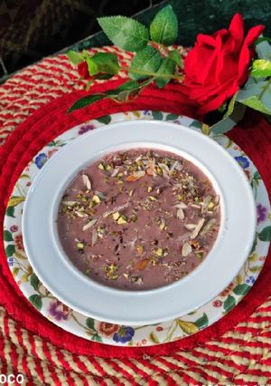 A picture of Black Rice Kheer.