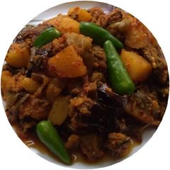 A picture of Mix veg coconut stir fry.