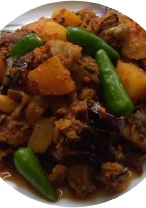 A picture of Mix veg coconut stir fry.