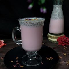 A picture of "Rose chia Thandai Milkshake".