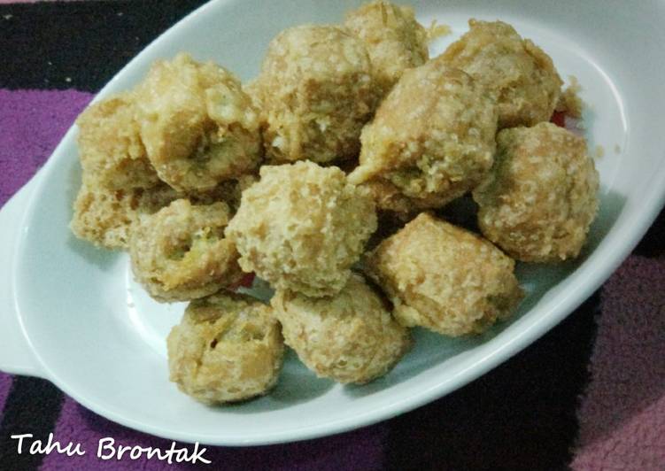 Resep Tahu Isi Pedas Crispy Tahu Brontak Oleh Ayu Feranika Cookpad