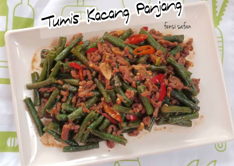 Tumis Kacang Panjang