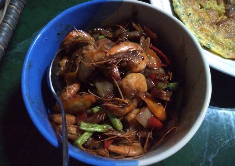 Udang Buncis Lada Hitam