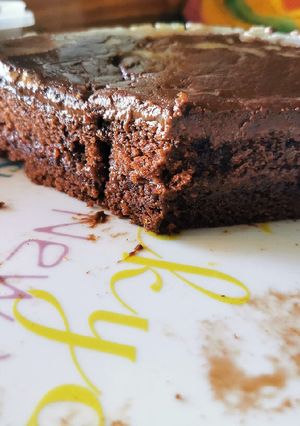 Una foto de Tarta de chocolate y mermelada de frambuesa!!!