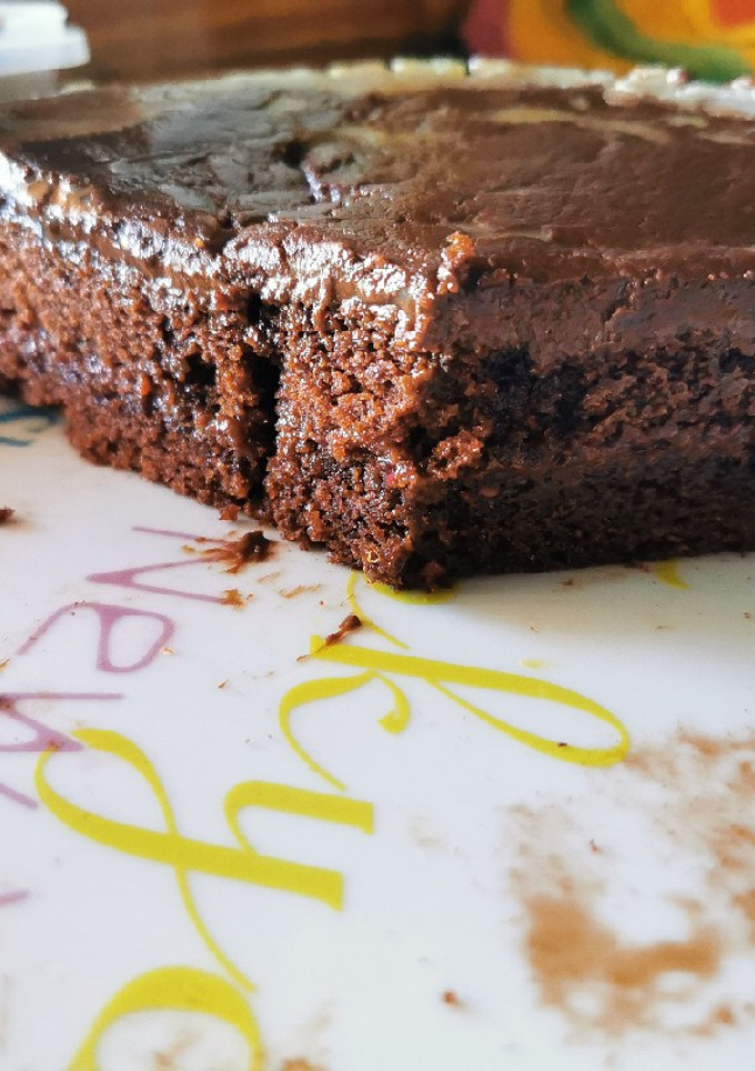 Una foto de Tarta de chocolate y mermelada de frambuesa!!!