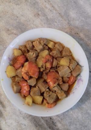 এঁচোড় চিংড়ি (echor chingri recipe in Bengali) রেসিপির প্রধান ছবি