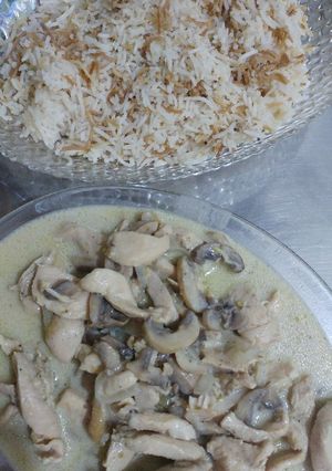 صورة لوصفة بيكاتا الدجاج ورز