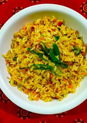 சுவையான பொரி  சித்ரான்னம் செய்முறை முக்கிய புகைப்படம்