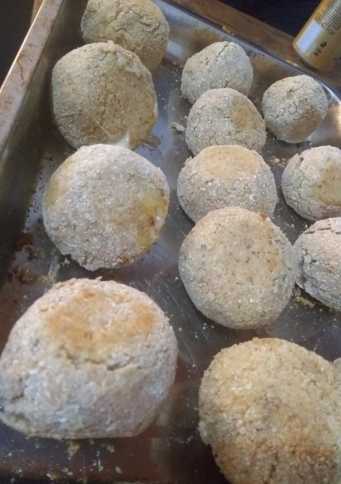 Una foto de Bombas de papa al horno