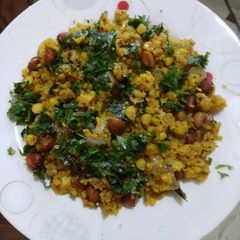 A picture of Healthy chana dal poha.
