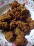 อกไก่สับคลุกผงลาบทอด