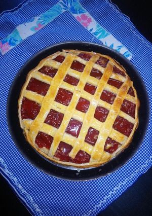 Una foto de Pastafrola caserita con harina 000