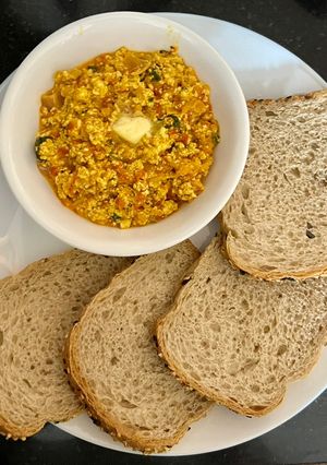 A picture of Amritsari Paneer Bhurji.
