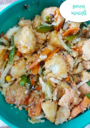 ઈડલી ટકાટક વિથ વેજીટેબલ (Idli Takatak With Vegetable Recipe In Gujarati) રેસીપી મુખ્ય ફોટો