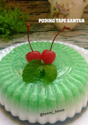 Foto resep Puding tape santan