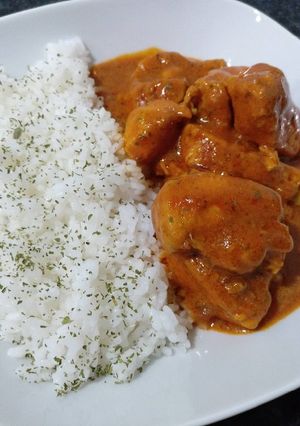 Una foto de Pollo Tikka Masala 🐔❤️🇮🇳